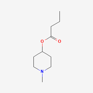 1-Methylpiperidin-4-yl butanoate