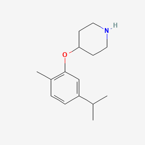 4-(5-Isopropyl-2-methyl-phenoxy)-piperidine