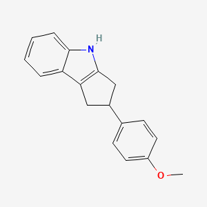 2-(4-Methoxyphenyl)-1,2,3,4-tetrahydrocyclopenta[b]indole