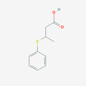 3-(Phenylthio)butanoic acid