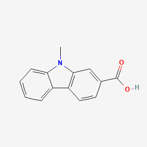 9H-Carbazole-2-carboxylic acid, 9-methyl-