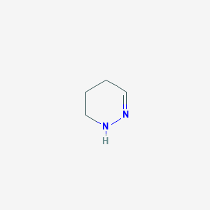molecular formula C4H8N2 B8734711 1,4,5,6-Tetrahydropyridazine CAS No. 694-06-4
