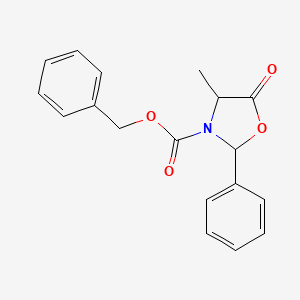 molecular formula C18H17NO4 B8734719 6-(4-((Tert-butoxycarbonyl)amino)piperidin-1-yl)-4-methoxypicolinic acid 