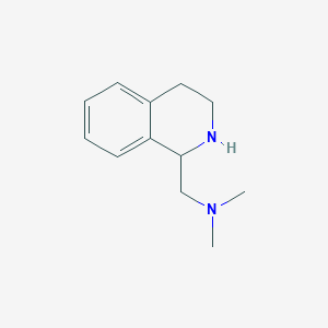 molecular formula C12H18N2 B8734768 1-Dimethylaminomethyl-1,2,3,4-tetrahydroisoquinoline 