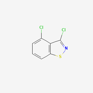molecular formula C7H3Cl2NS B8734788 3,4-Dichloro-1,2-benzothiazole 