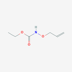 molecular formula C6H11NO3 B8734838 Ethyl [(prop-2-en-1-yl)oxy]carbamate CAS No. 61807-43-0