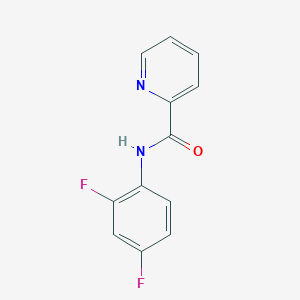 molecular formula C12H8F2N2O B8735164 N-(2,4-difluorophenyl)pyridine-2-carboxamide 