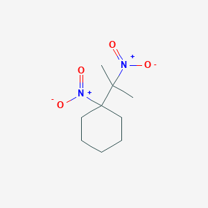 1-(1-Methyl-1-nitroethyl)-1-nitrocyclohexane