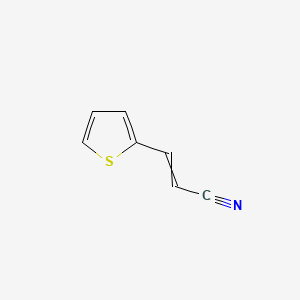 molecular formula C7H5NS B8735192 2-Thiopheneacrylonitrile 