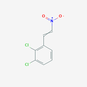 molecular formula C8H5Cl2NO2 B8735285 1-(2',3'-Dichlorophenyl)-2-nitroethylene 