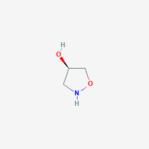 molecular formula C3H7NO2 B8735324 (R)-isoxazolidin-4-ol 