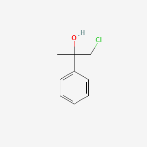 molecular formula C9H11ClO B8735473 1-Chloro-2-phenyl-2-propanol CAS No. 15561-33-8