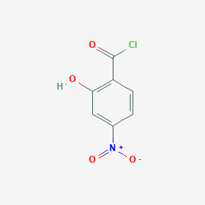molecular formula C7H4ClNO4 B8735513 2-Hydroxy-4-nitrobenzoyl chloride CAS No. 39614-82-9