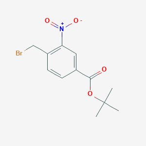 Tert-butyl 4-(bromomethyl)-3-nitrobenzoate