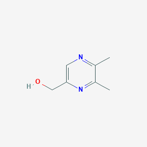 molecular formula C7H10N2O B8735642 (5,6-Dimethylpyrazin-2-yl)methanol 