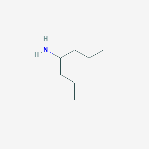 molecular formula C8H19N B8735659 2-Methylheptan-4-amine 