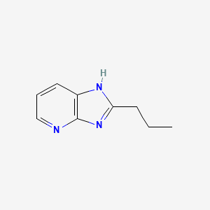 molecular formula C9H11N3 B8735696 2-Propylimidazo[4,5-b]pyridine 