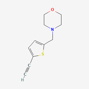 4-((5-Ethynylthiophen-2-yl)methyl)morpholine