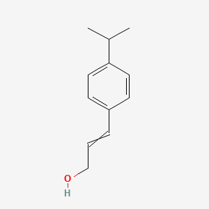 molecular formula C12H16O B8735794 3-(4-Propan-2-ylphenyl)prop-2-en-1-ol 