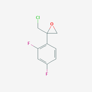 2-(Chloromethyl)-2-(2,4-difluorophenyl)oxirane