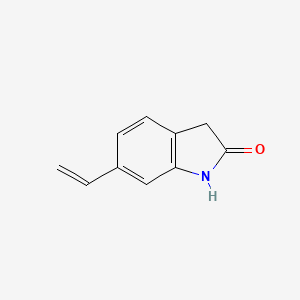 molecular formula C10H9NO B8735853 6-Vinylindolin-2-one 