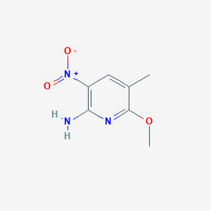 6-methoxy-5-methyl-3-nitropyridin-2-amine