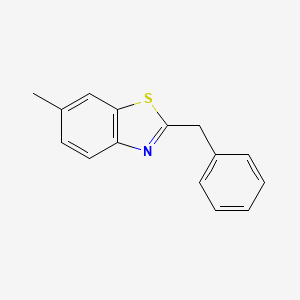 molecular formula C15H13NS B8735871 2-Benzyl-6-methyl-benzothiazole 