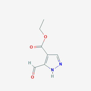 ethyl 5-formyl-1H-pyrazole-4-carboxylate