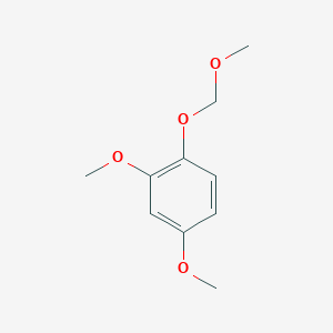molecular formula C10H14O4 B8735939 2,4-Dimethoxy-1-(methoxymethoxy)benzene CAS No. 104202-36-0