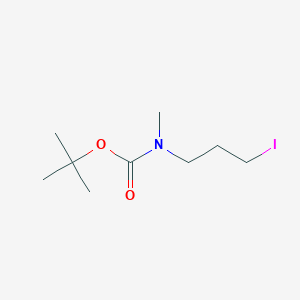 Carbamic acid, (3-iodopropyl)methyl-, 1,1-dimethylethyl ester