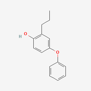 molecular formula C15H16O2 B8736267 4-Phenoxy-2-propylphenol CAS No. 194792-58-0