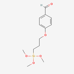 3-(4-Formylphenoxy)propyltrimethoxysilane
