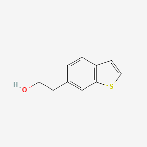 molecular formula C10H10OS B8736672 Benzo[b]thiophene-6-ethanol 