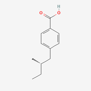 4-((2s)-2-Methylbutyl)benzoic acid