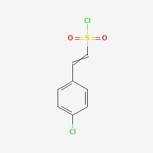 2-(4-chlorophenyl)ethenesulfonyl Chloride