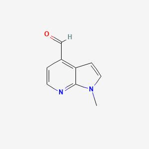 1-methyl-1H-pyrrolo[2,3-b]pyridine-4-carbaldehyde