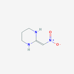 Pyrimidine, hexahydro-2-(nitromethylene)-
