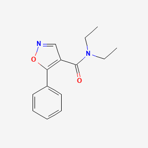 N,N-diethyl-5-phenylisoxazole-4-carboxamide