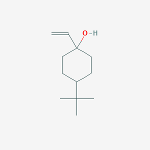 molecular formula C12H22O B8737186 4-Tert-butyl-1-vinylcyclohexanol 