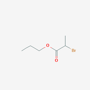 molecular formula C6H11BrO2 B8737251 Propyl 2-bromopropanoate CAS No. 10259-96-8
