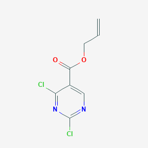 molecular formula C8H6Cl2N2O2 B8737290 Allyl 2,4-dichloropyrimidine-5-carboxylate 