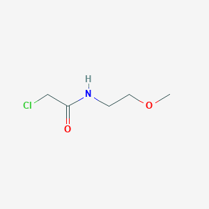 molecular formula C5H10ClNO2 B087373 2-氯-N-(2-甲氧基乙基)乙酰胺 CAS No. 10263-66-8