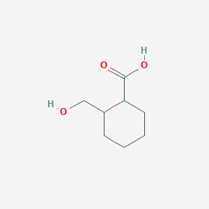 molecular formula C8H14O3 B8737309 Ethyl cis-2-hydroxy-1-cyclohexanecarboxylate 