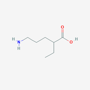 B8737355 5-Amino-2-ethylpentanoic acid CAS No. 82169-61-7