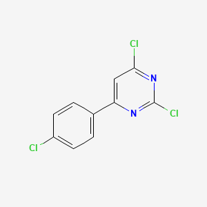 2,4-Dichloro-6-(4-chlorophenyl)pyrimidine