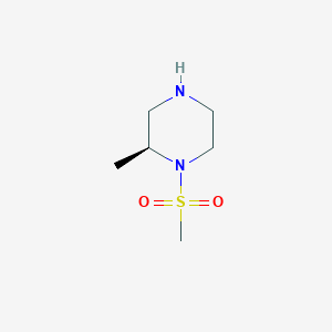 (2S)-1-methanesulfonyl-2-methylpiperazine