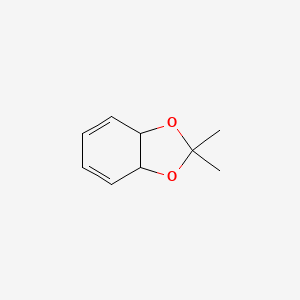 molecular formula C9H12O2 B8737709 3a,7a-dihydro-2,2-dimethyl-1,3-Benzodioxole 