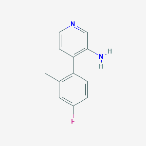 4-(4-Fluoro-2-methylphenyl)pyridin-3-amine