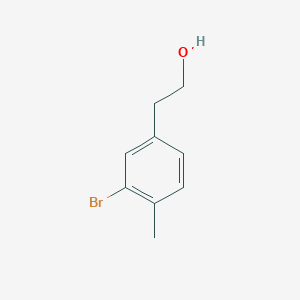 molecular formula C9H11BrO B8737876 2-(3-Bromo-4-methylphenyl)ethanol 