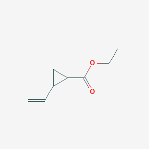 Cyclopropanecarboxylic acid, 2-ethenyl-, ethyl ester